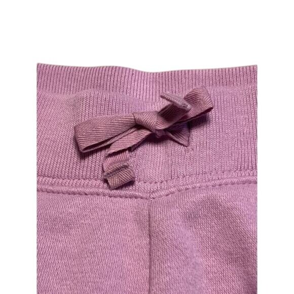 GAP SweatPants Girls Size 2 Purple with Pink Logo - Picture 4 of 5